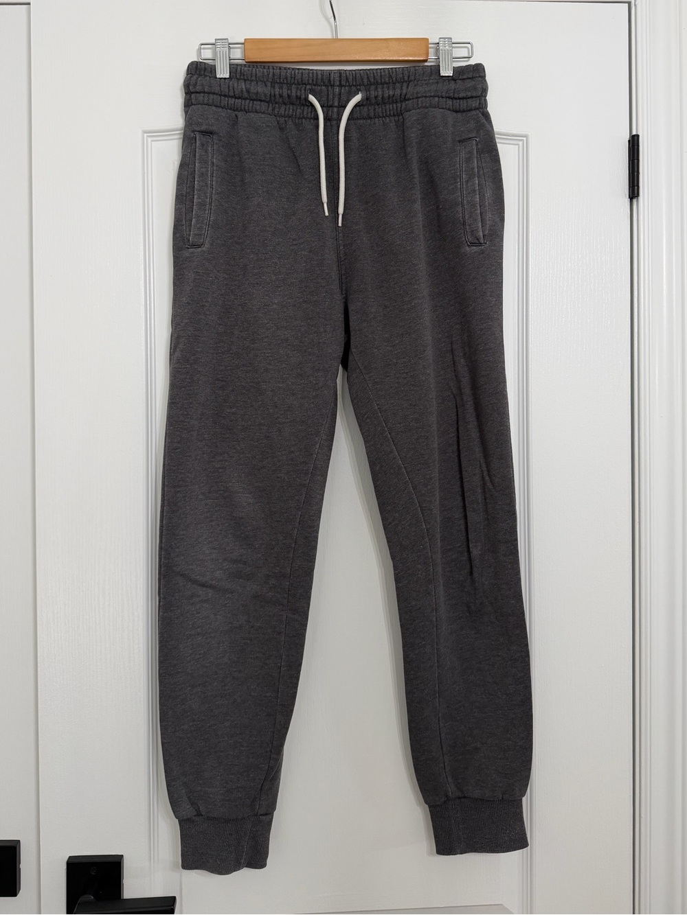 H&M Men's Dark Gray Drawstring Jogger Sweatpants